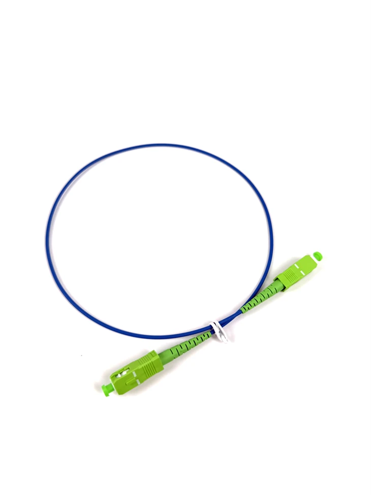 SC/APC 0,5 M Ultra-Korte singlemode patchkabel, 60 dB retourverlies