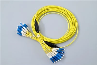 Glasvezelpatchsnoer Lc 12 CORE-bundel optische kabel